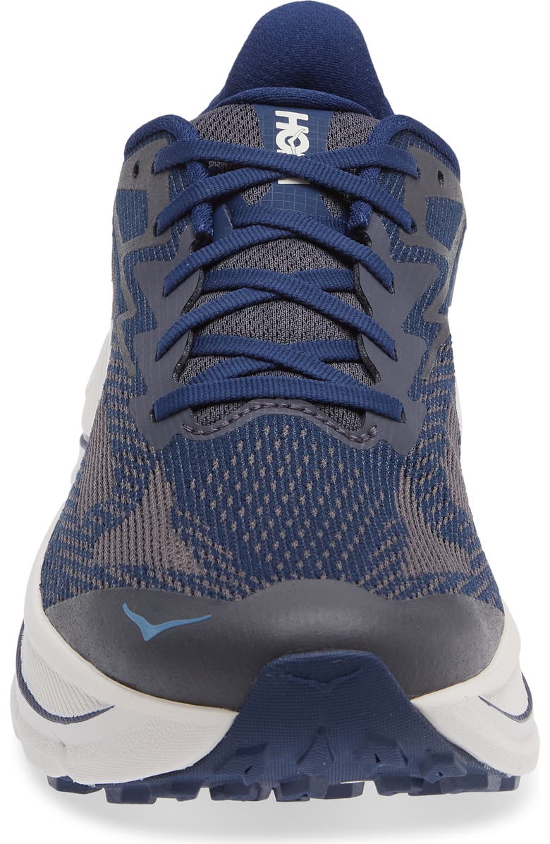 HOKA Challenger 8 Trail Running Shoe, Alternate, color, Midnight Blue / Grout