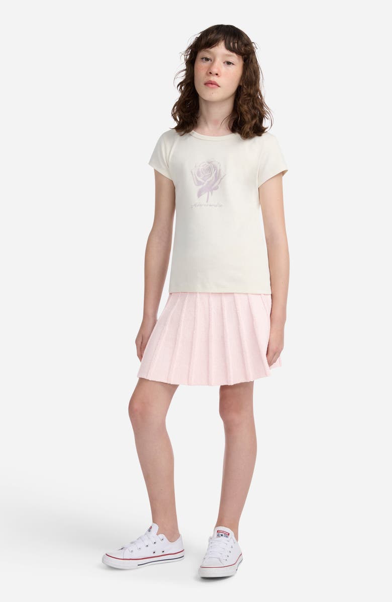 abercrombie kids Kids' Pleated Sweater Skirt, Alternate, color, Aeomauve C