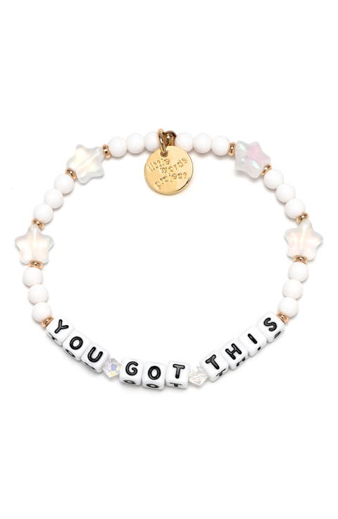 You Got This Stargaze Beaded Stretch Bracelet
