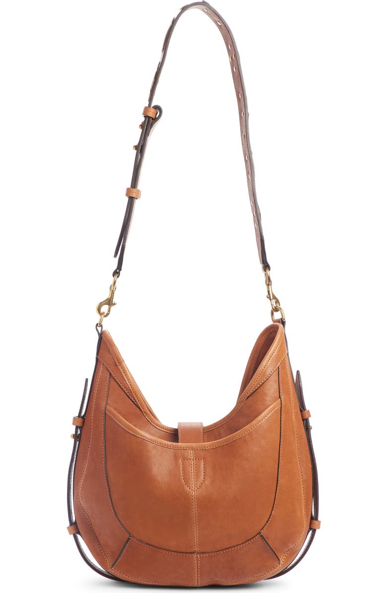 Isabel Marant Kaliko Leather Hobo Bag, Alternate, color,
