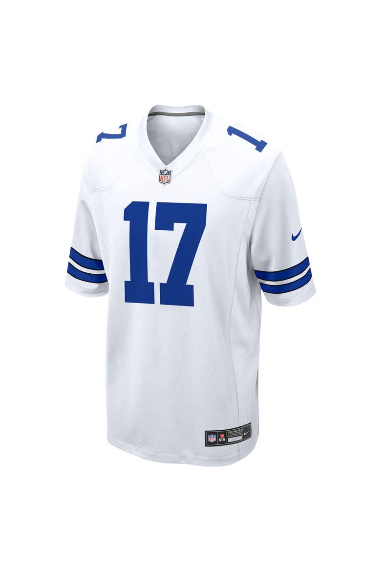 Men's Nike Brandon Aubrey White Dallas Cowboys Game Jersey, Alternate, color, White