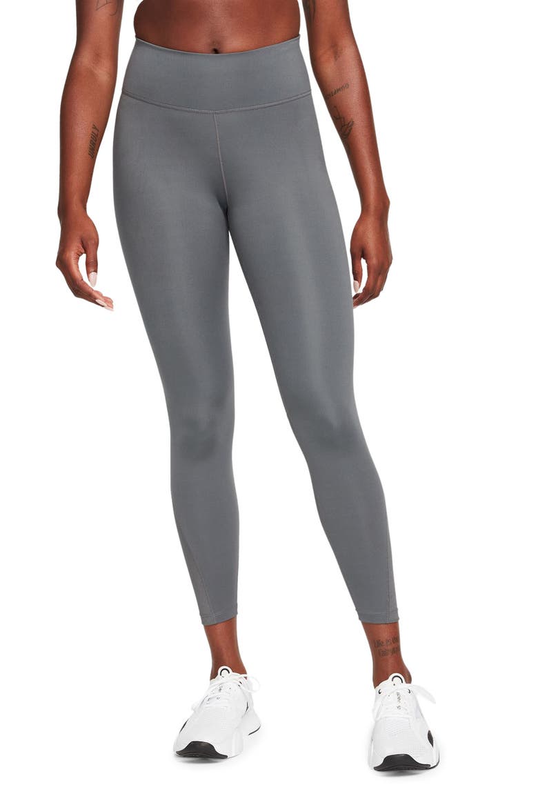 One Mid Rise 7/8 Tights, Main, color, 069 IRON GREY