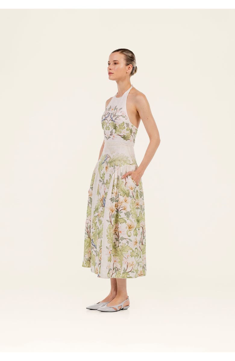 Agua by Agua Bendita Balsa Anhelo Maxi Dress, Alternate, color, Multicolor