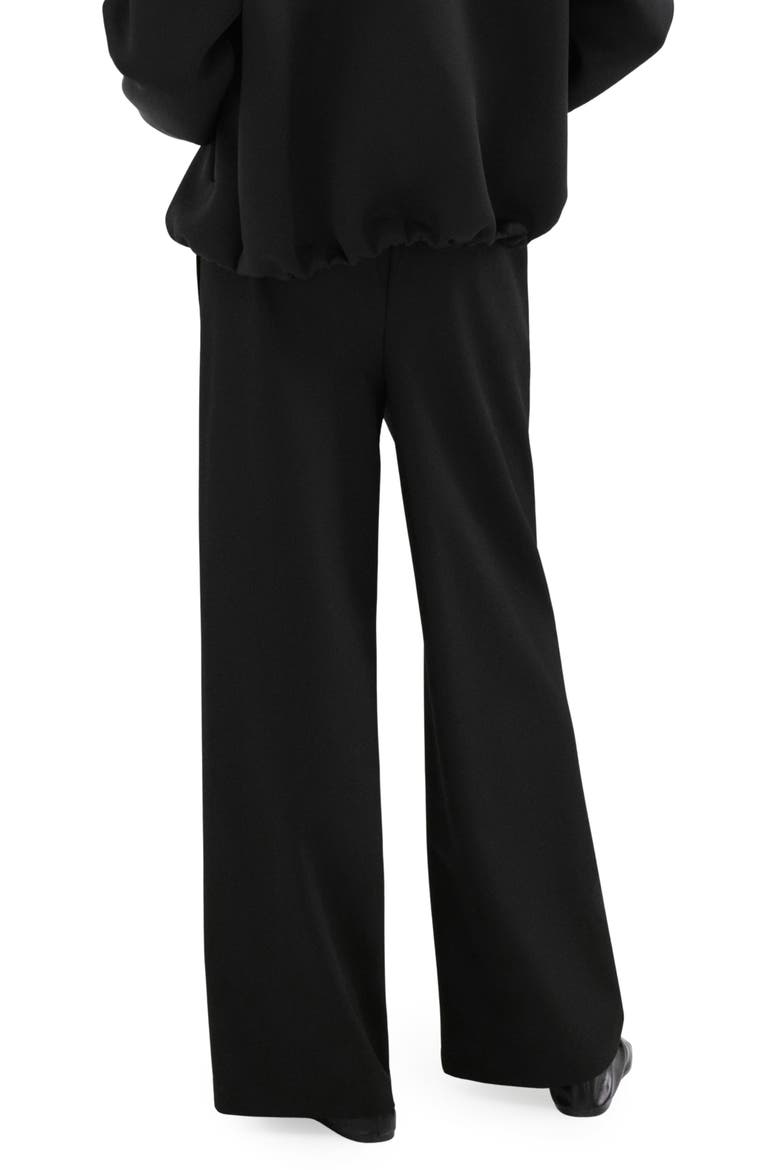 Sophie Stripe Pants, Alternate, color, BLACK