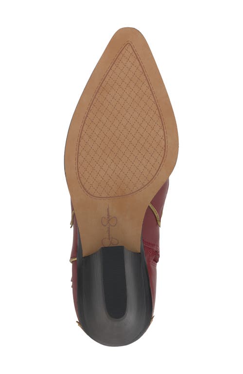 Jessica Simpson Zembitti Western Boot In Red