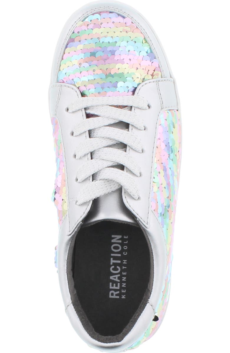 Reaction Kenneth Cole Luna Rosie Rainbow Sequin Sneaker, Alternate, color,