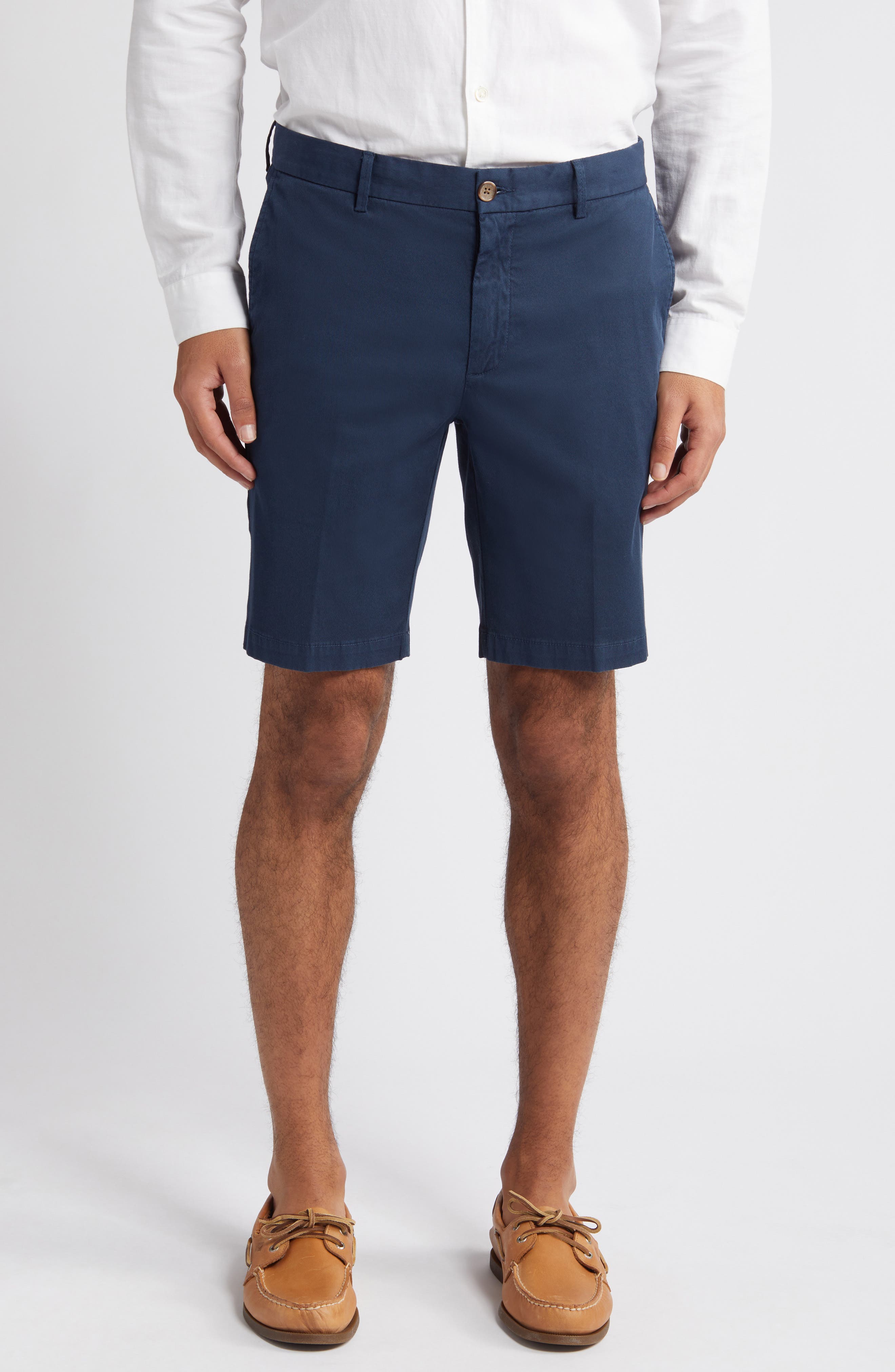 Scott Barber Stretch Cotton & Silk Shorts