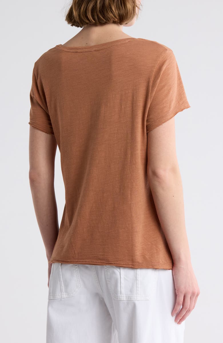 Sanctuary Carefree Organic Cotton Blend V-Neck T-Shirt, Alternate, color,