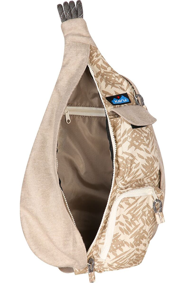 KAVU Camp Cozy Rope Bag, Alternate, color, Stone Hatch