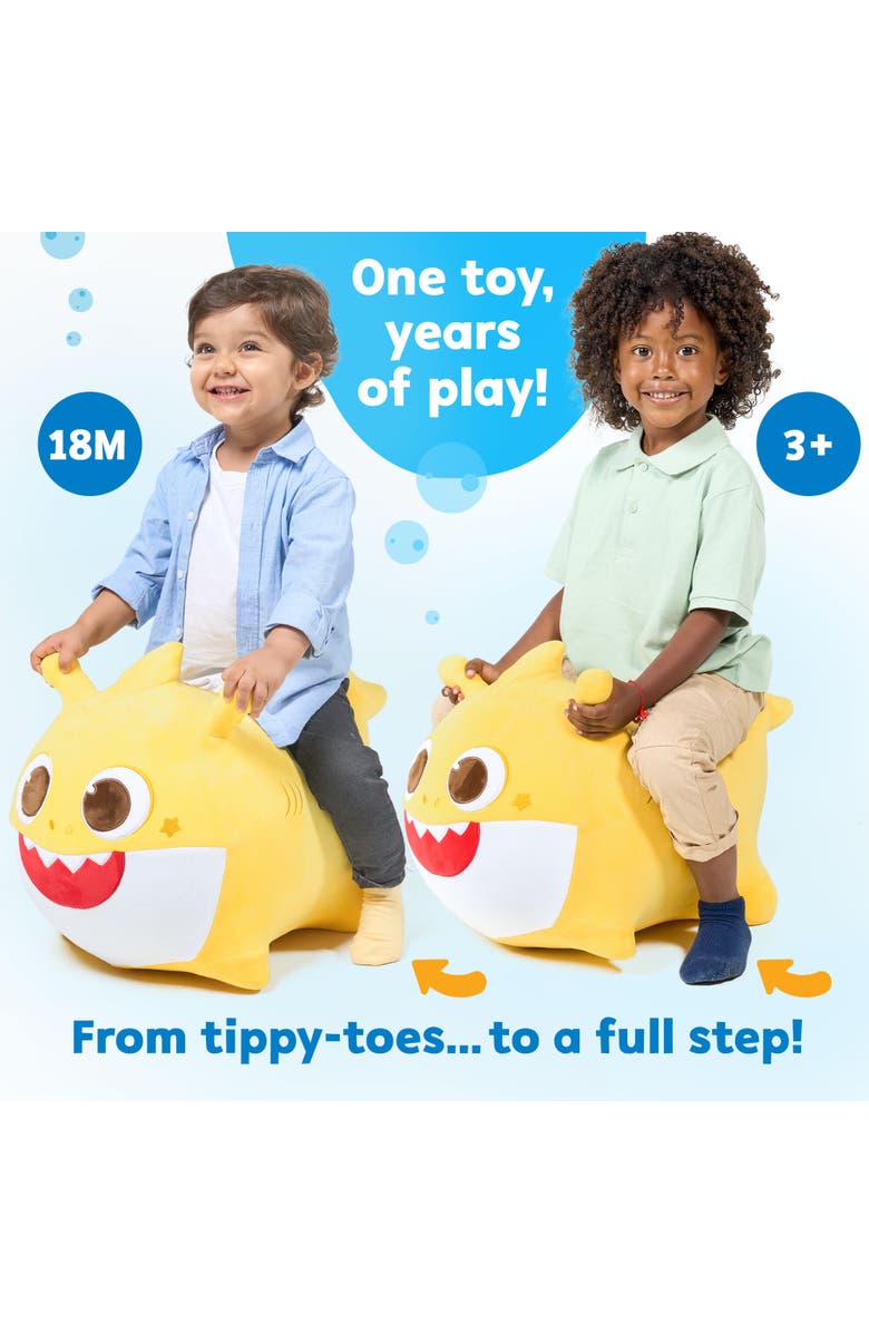 JitteryGit Baby Shark-Bounce-n-Play, Alternate, color, Yellow