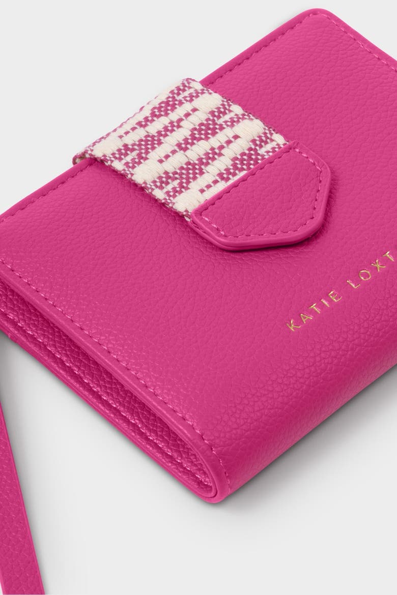 Hallie Wallet, Alternate, color, PINK