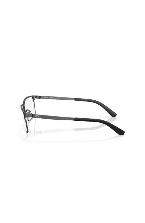 Costa 56mm Rectangle Optical Glasses In Black