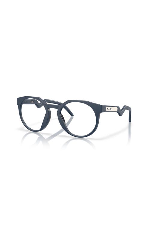 Oakley 52mm Rectangle Optical Glasses In Gray