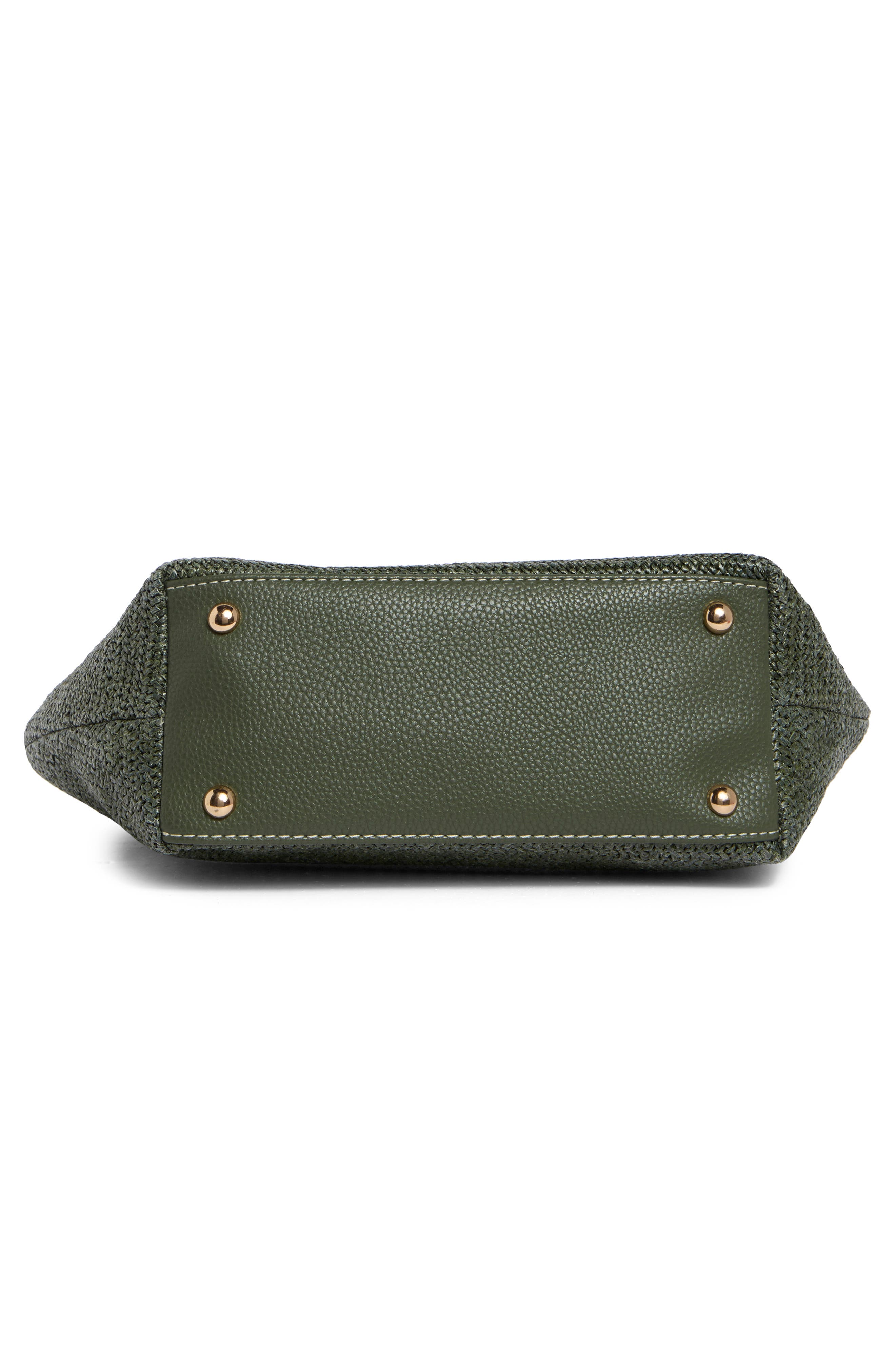 Nanette Lepore Annais Shoulder Bag, Alternate, color, Clover Straw Clover
