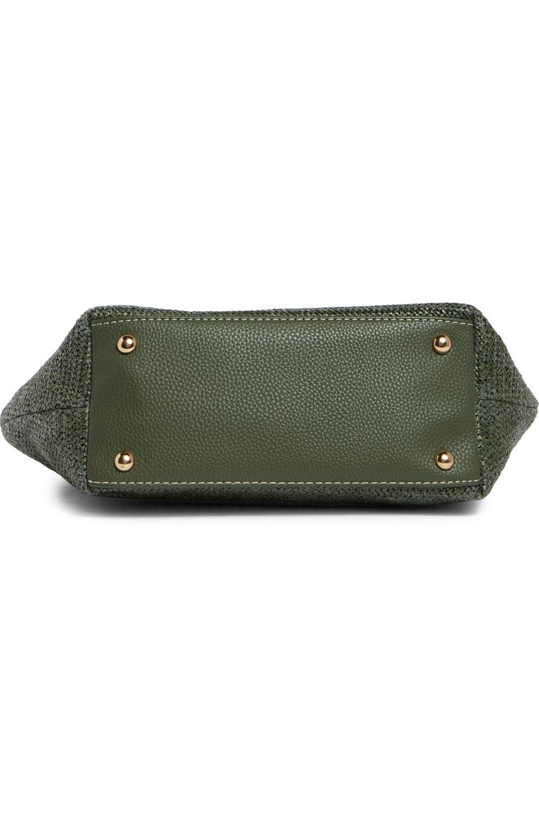Nanette Lepore Annais Shoulder Bag, Alternate, color, Clover Straw Clover