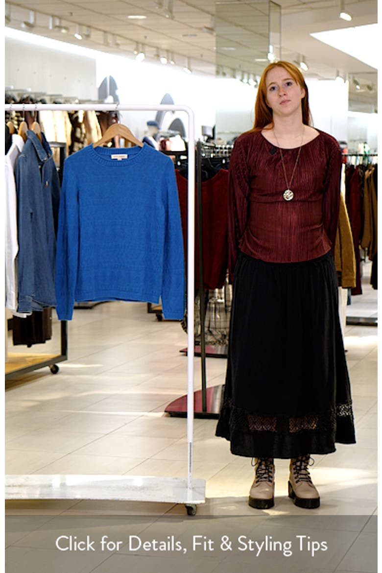 Kinter Organic Cotton Crewneck Sweater video