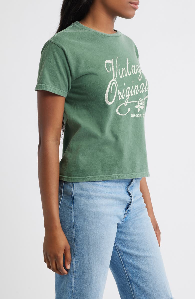 BDG Urban Outfitters Original Relaxed Baby T-Shirt, Alternate, color, Green