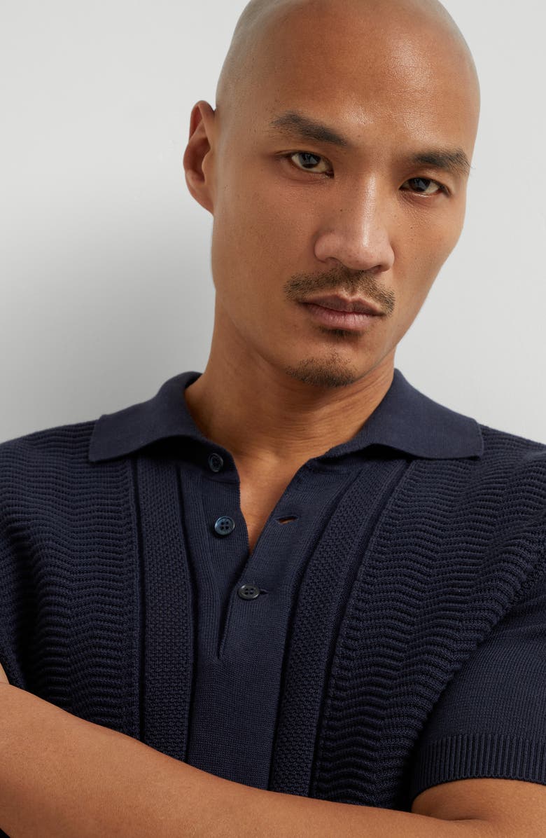 Brunello Cucinelli Polo-style sweater, Alternate, color, 