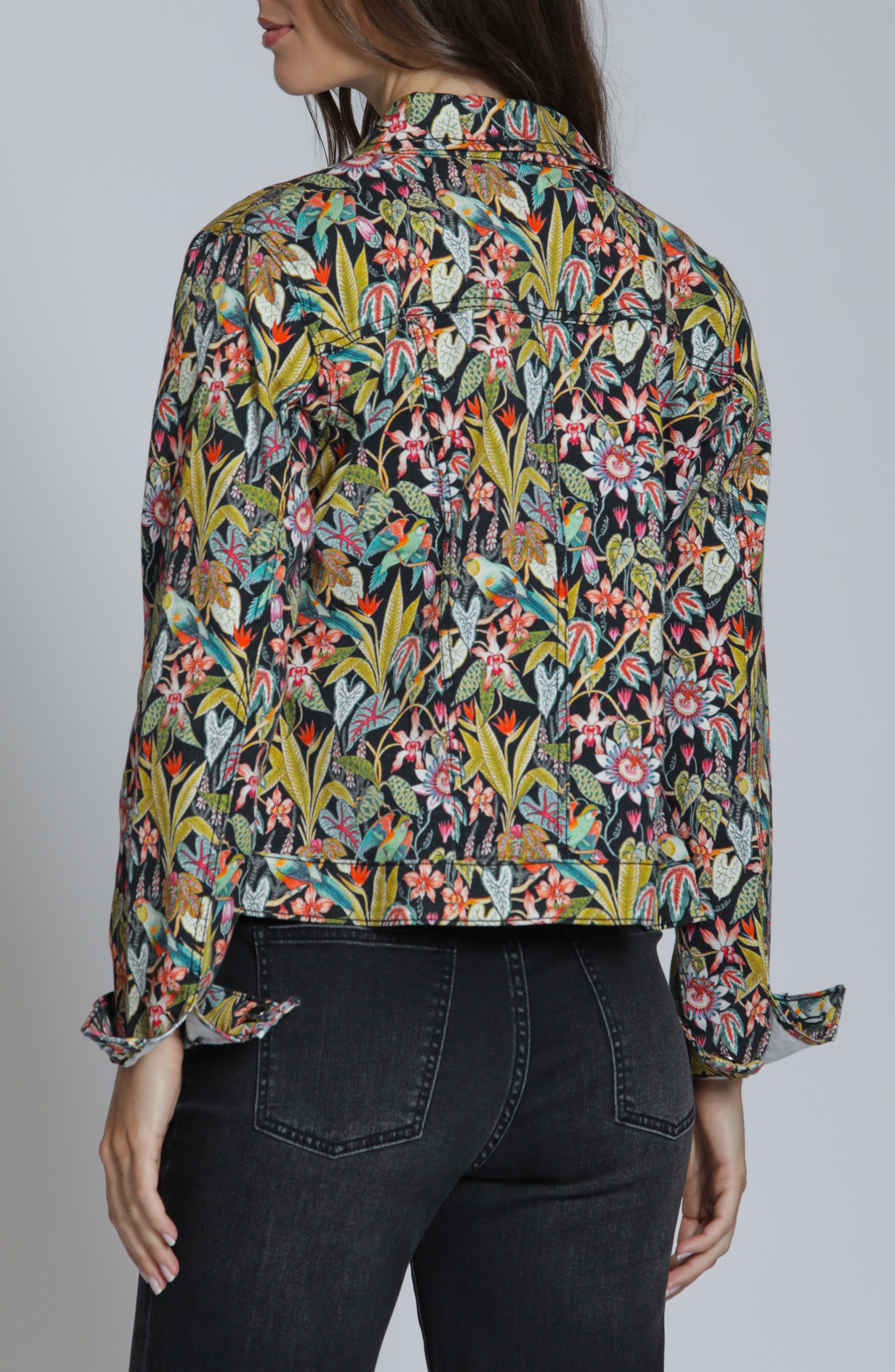 Printed Denim Jacket - image 2