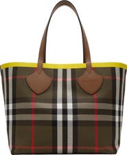 Burberry Large Check Tote