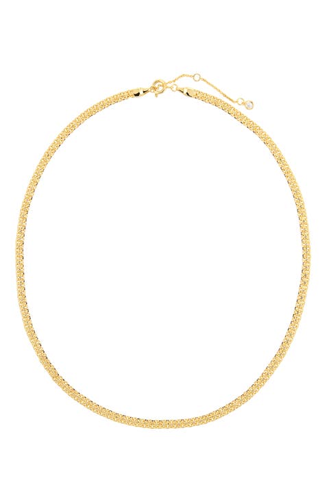 Demi Fine Woven Chain Necklace
