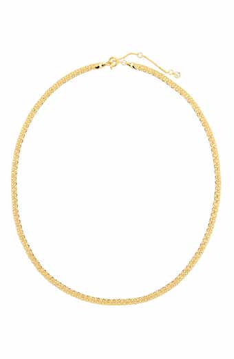 Nordstrom Demi Fine Woven Chain Necklace