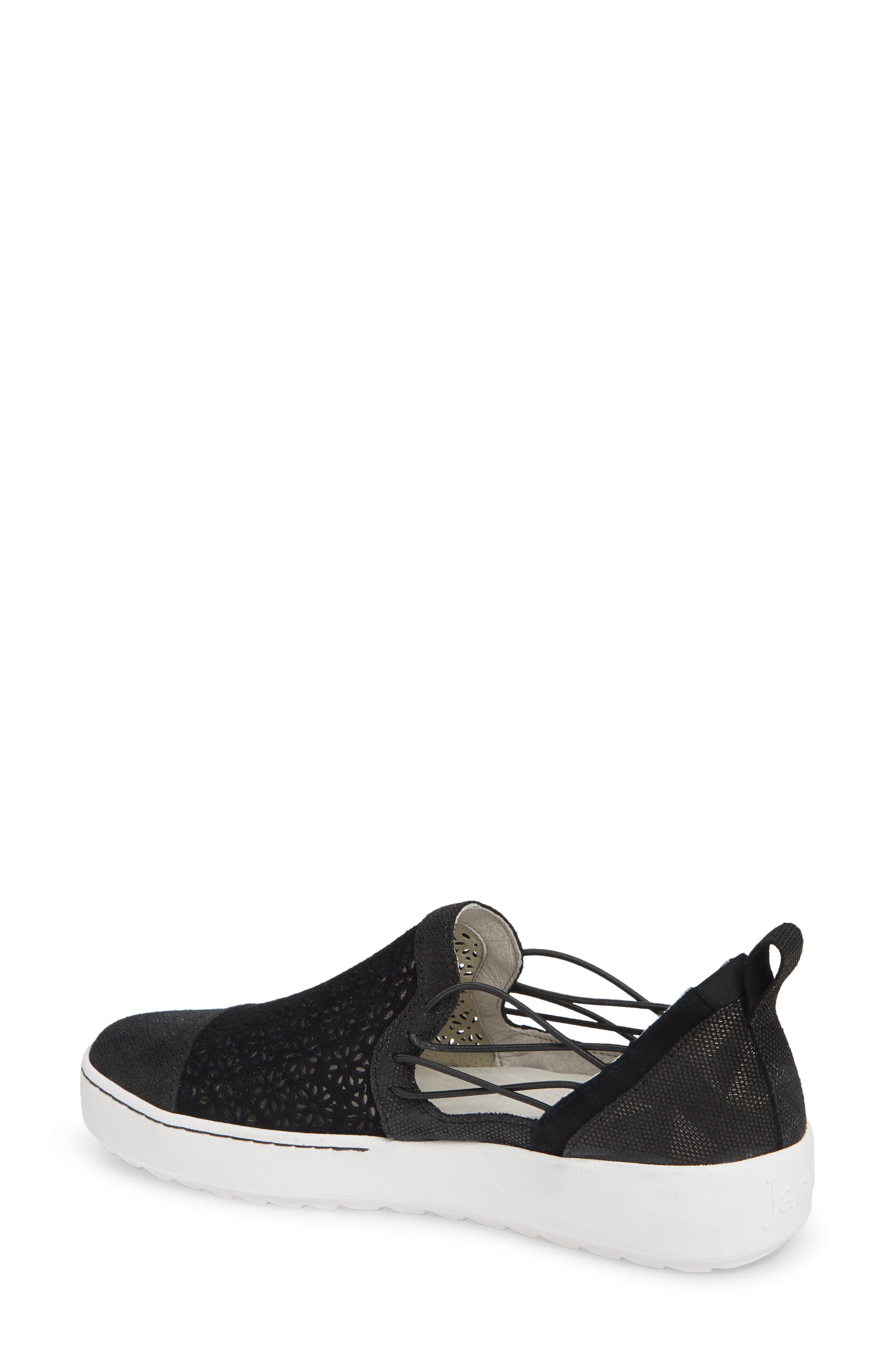 Erin Sneaker, Alternate, color, BLACK SUEDE