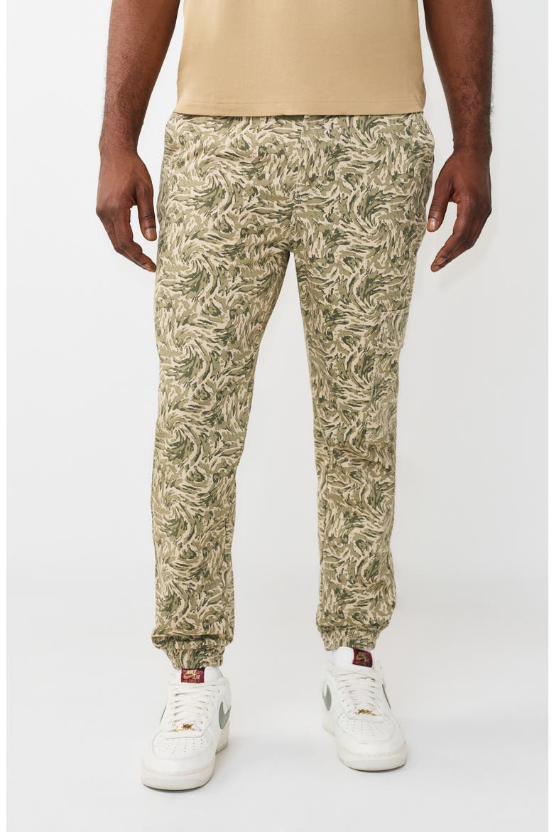 Camo Print Joggers, Main, color, ABSTRACT CAMO