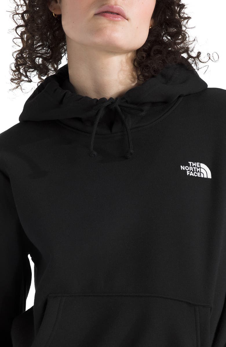 The North Face Evolution Simple Dome Cotton Blend Hoodie, Alternate, color, Tnf Black