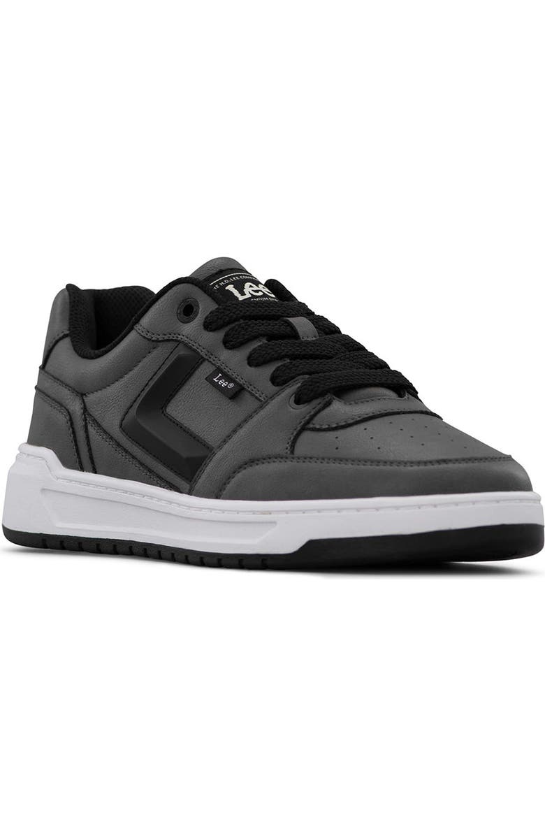 Lee Prescot Low Top Sneaker, Main, color, Charcoal/ Black