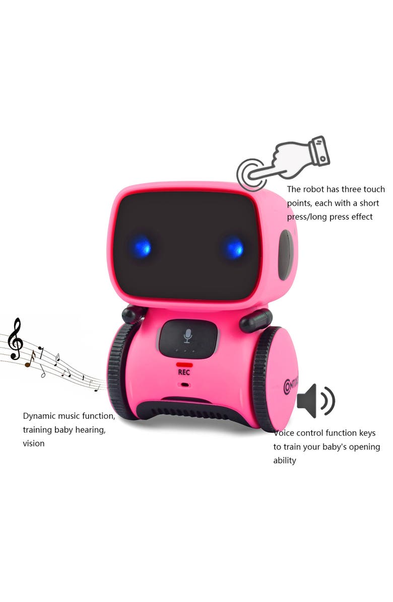 Contioxo AI Learning Robot, Alternate, color, Pink