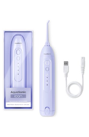 Aquasonic Icon Water Flosser In Lilac