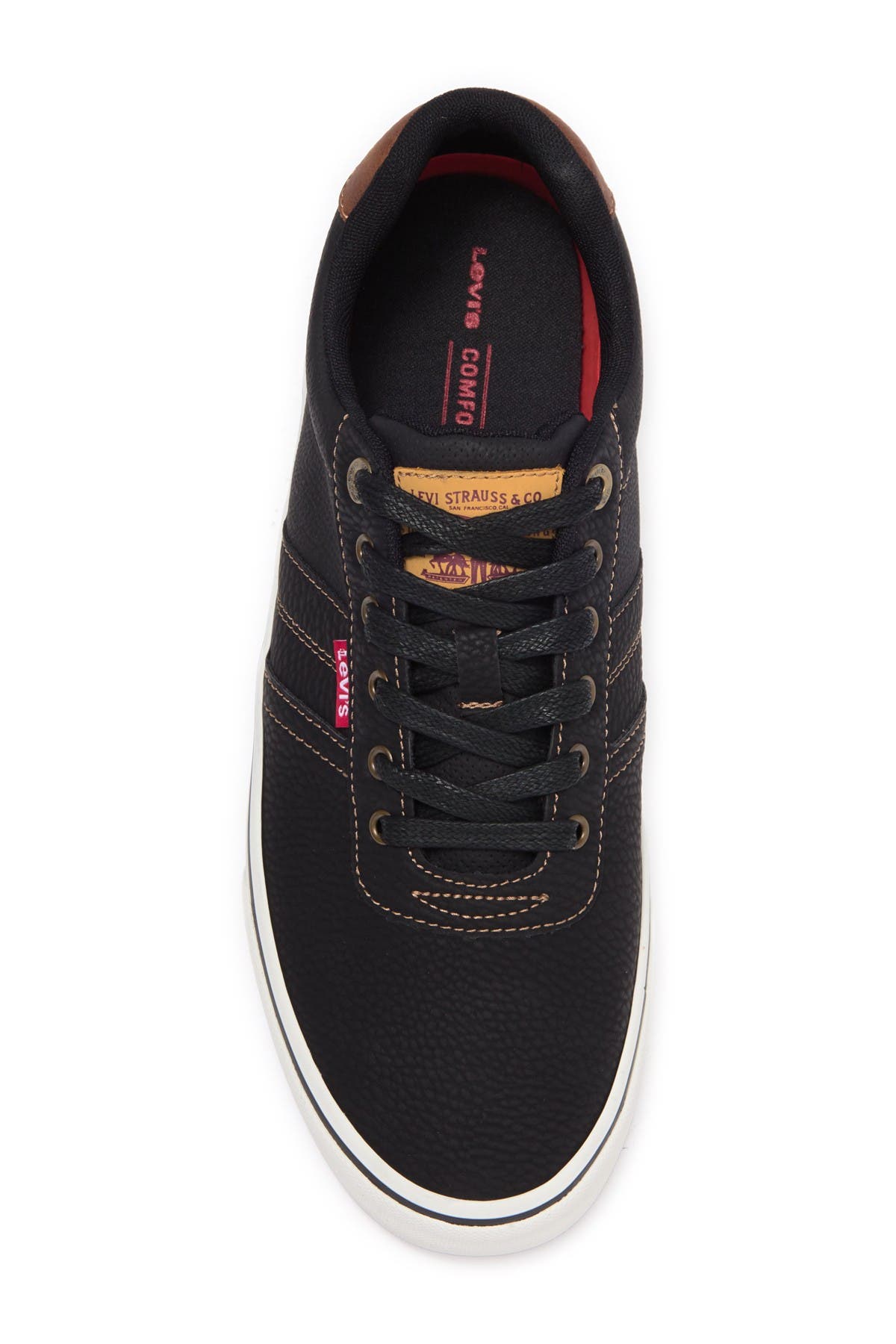 Levi's<sup>®</sup> Miles Side Stripe Lace-Up Sneaker, Alternate, color, 