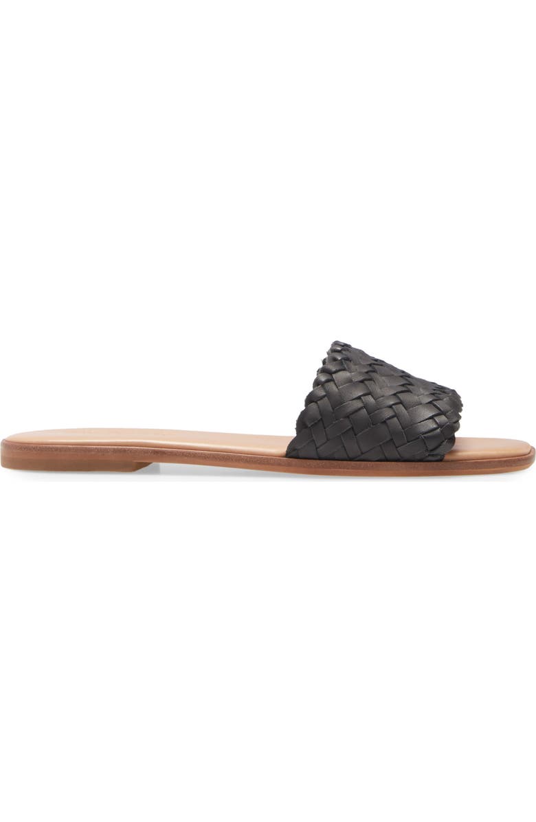 Madewell The Lianne Woven Slide Sandal, Alternate, color,