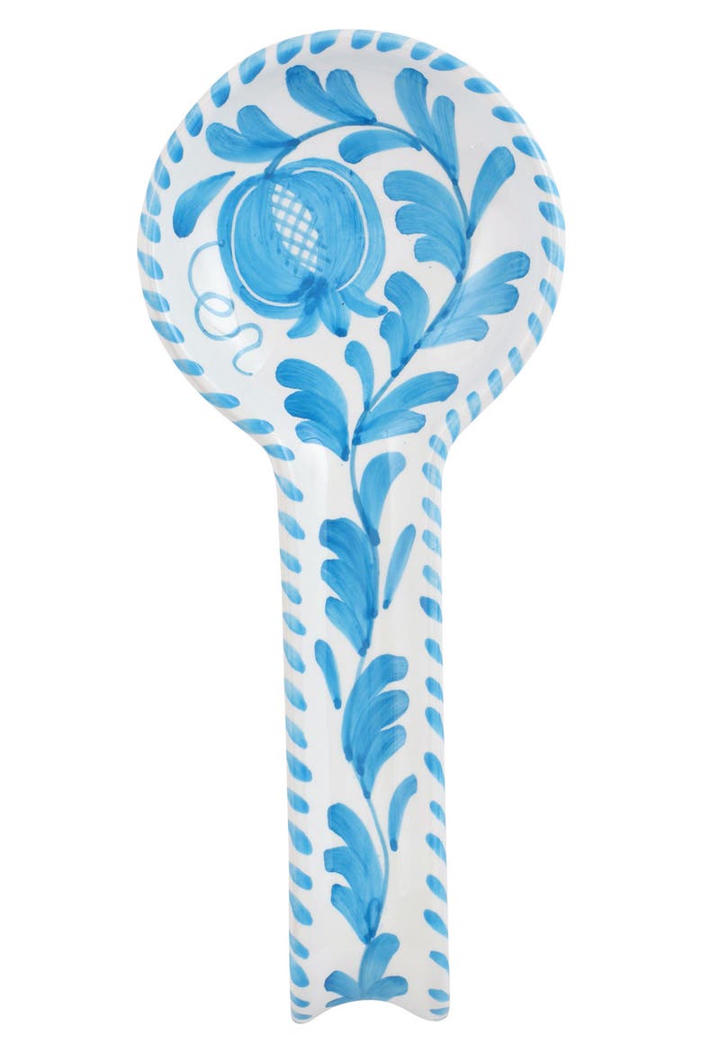 Arezzo Aqua Spoon Rest, Main, color, AQUA