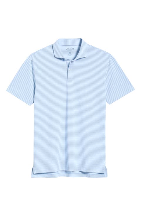 Cruz Stripe PREP-FORMANCE Polo