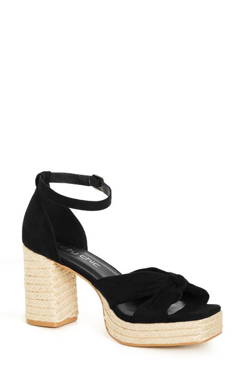 Oakley Platform Espadrille Sandal (Women)