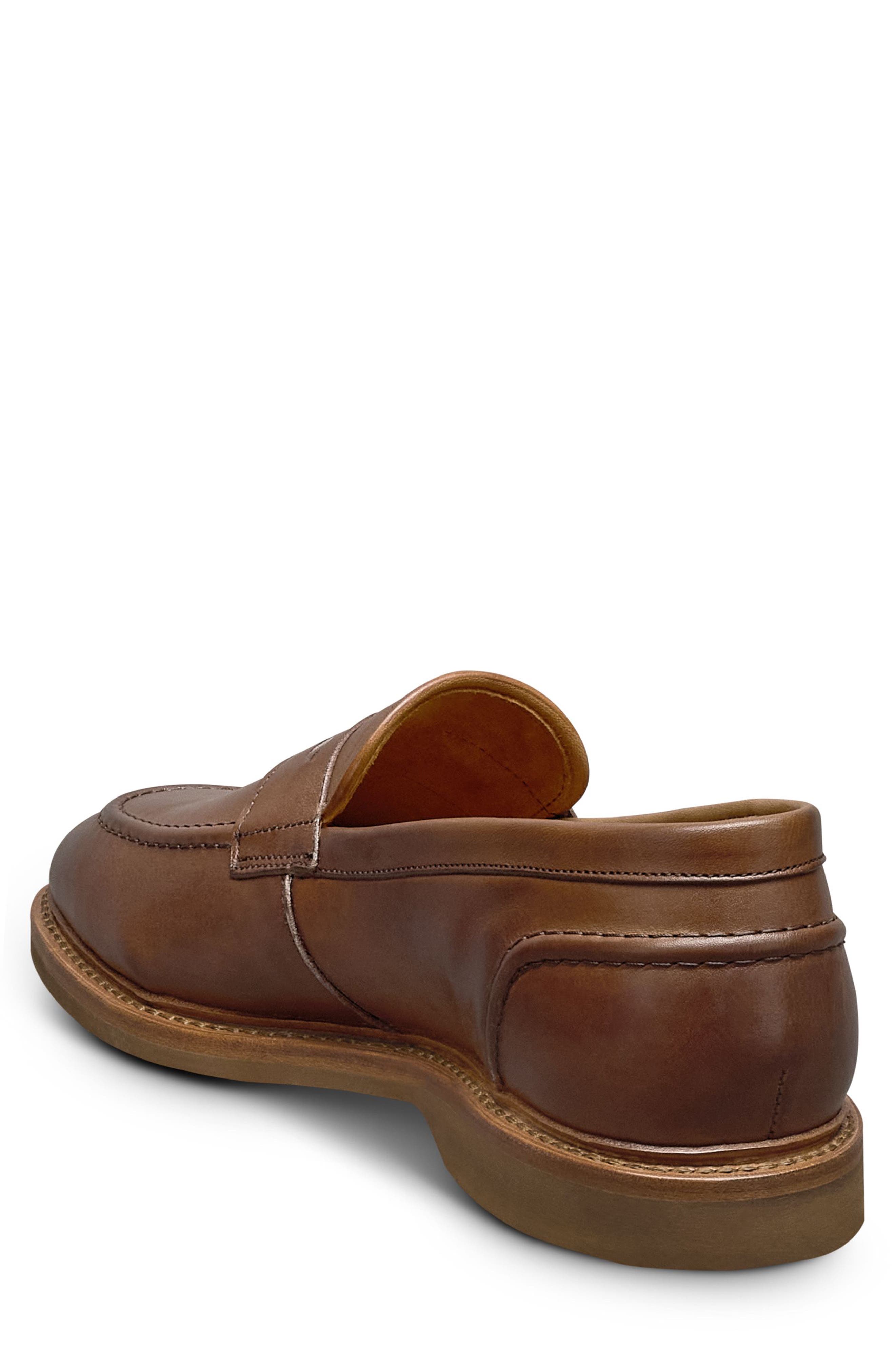 Allen Edmonds Randolph Verse Penny Loafer, Alternate, color, Chili