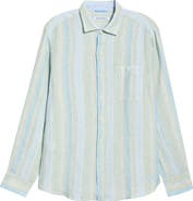 Tommy Bahama Delgada Stripe Linen Button-Up Shirt