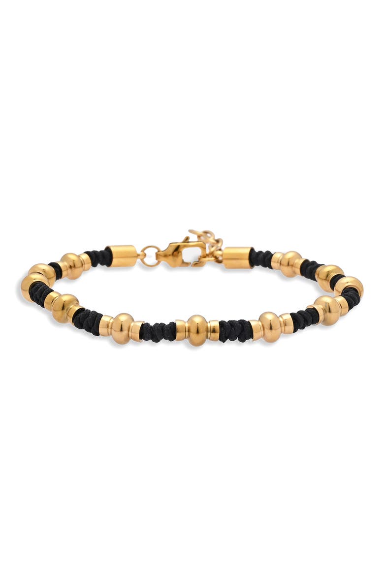 Beaded Bracelet, Main, color, GOLD
