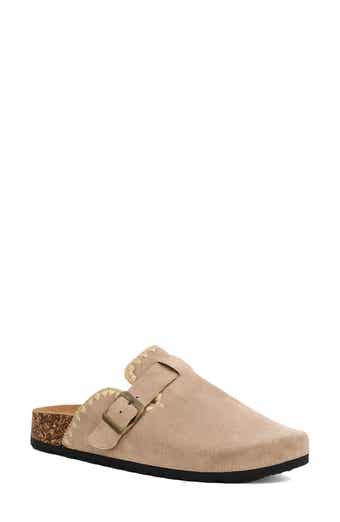 Embroidered Trim Clog
