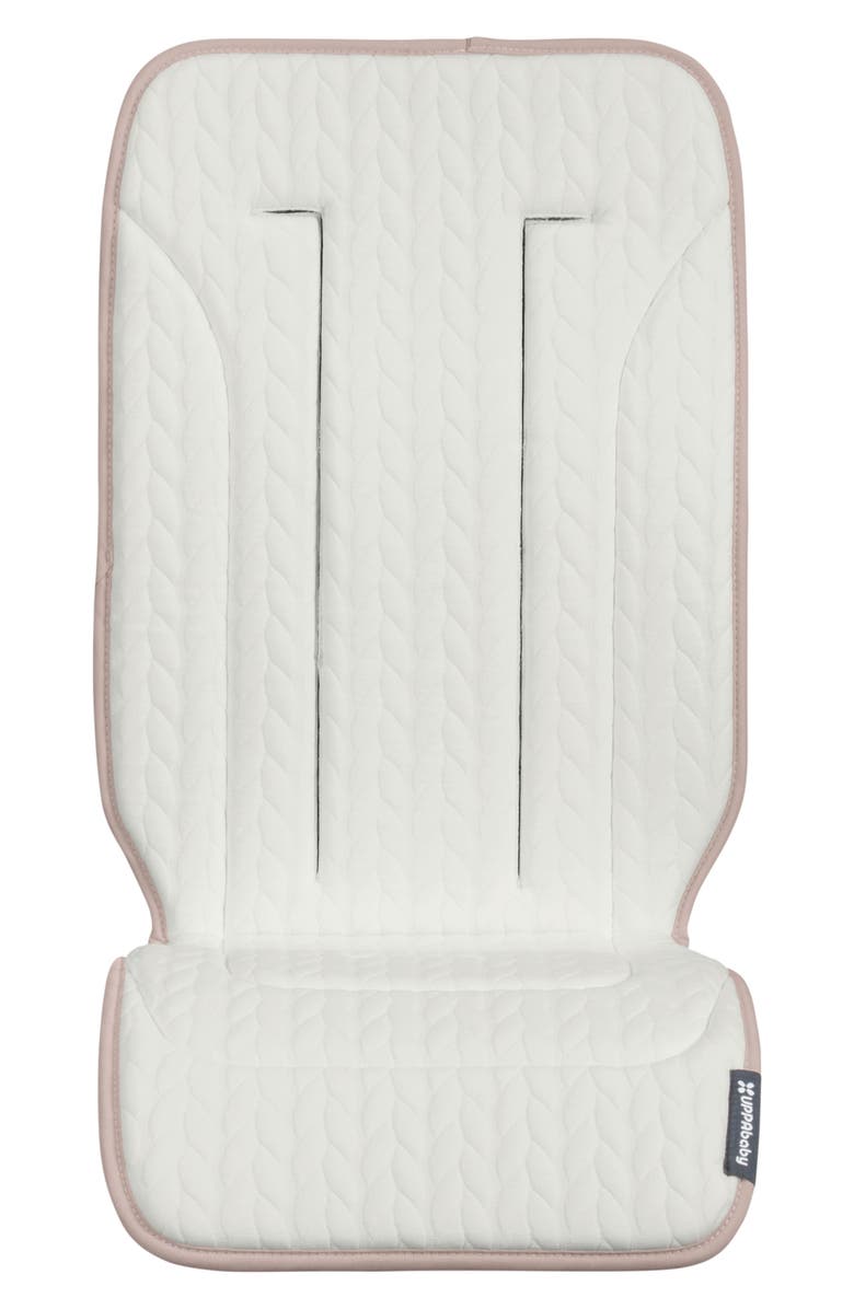 UPPAbaby <sup>®</sup> Reversible Water Resistant Seat Liner for VISTA & CRUZ Strollers, Alternate, color, Dusty Pink/Cozy Knit