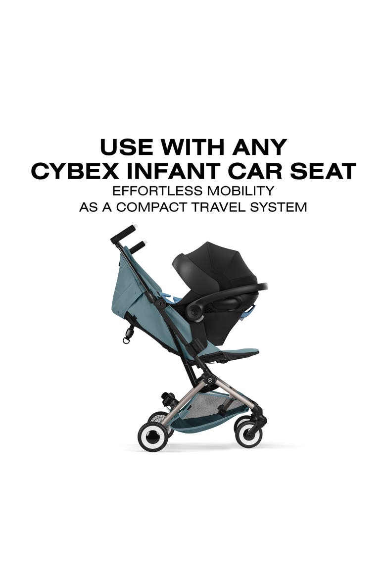 Libelle Ultra Lightweight Travel Stroller, Alternate, color, STORMY BLUE