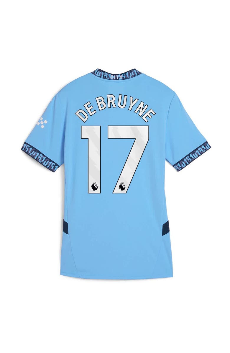 PUMA Women's Puma Kevin De Bruyne Light Blue Manchester City 2024/25 Home Replica Player Jersey, Alternate, color, 
