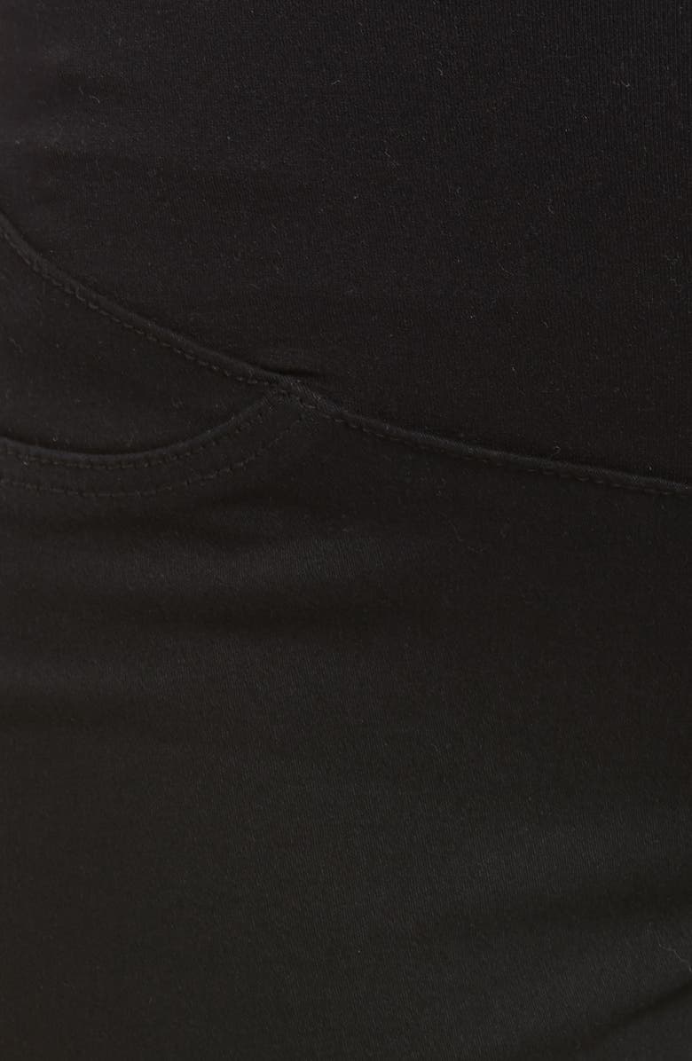 1822 Denim 1822 Re:Denim Over the Bump Rolled Hem Maternity Shorts, Alternate, color,