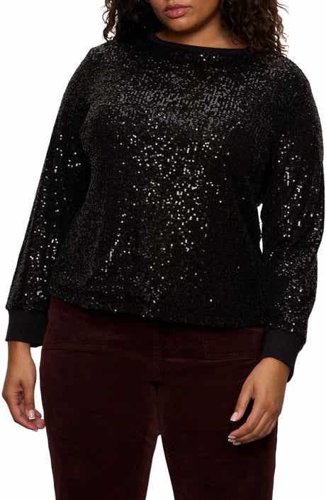 Sanctuary Sparkle Together Sequin Top