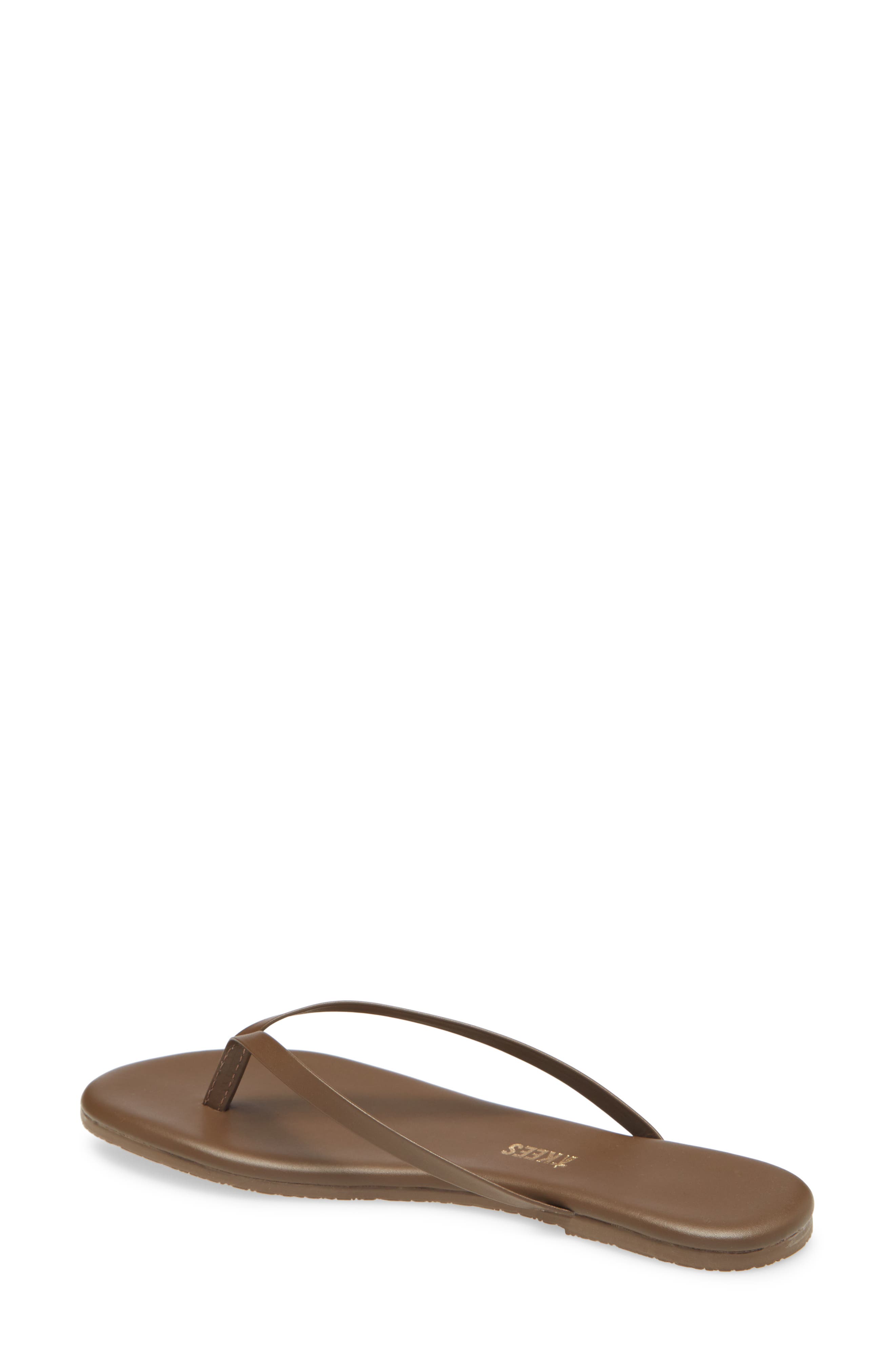 'Liners' Flip Flop, Alternate, color, COFFEE