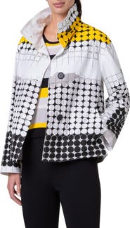 Akris punto Skyscraper Techno Taffeta Jacket