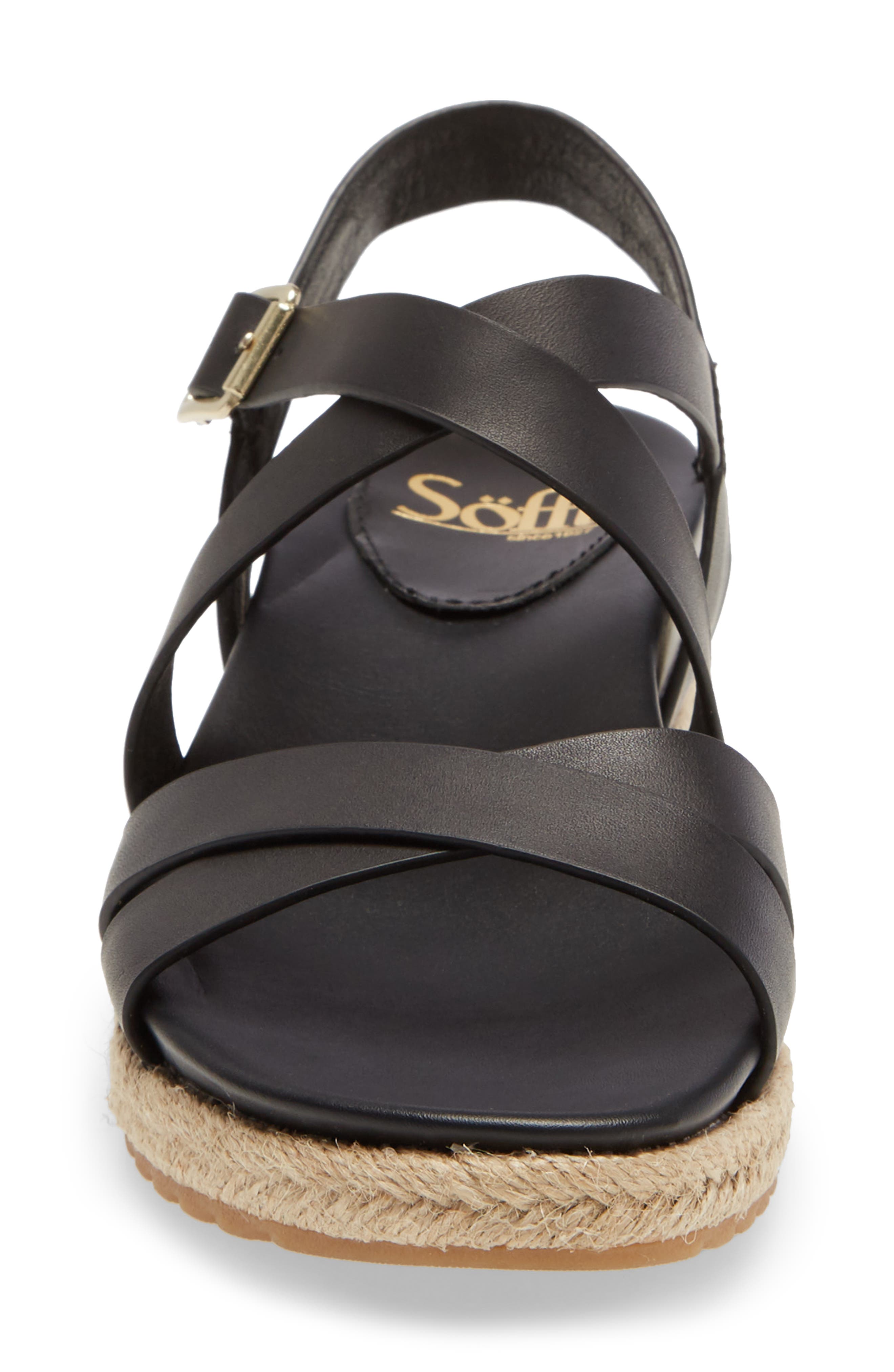 Söfft Beechwood Platform Sandal, Alternate, color, 