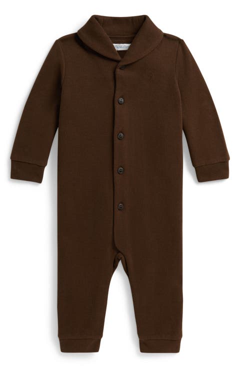Kids' Estate Rib Cotton Coverall